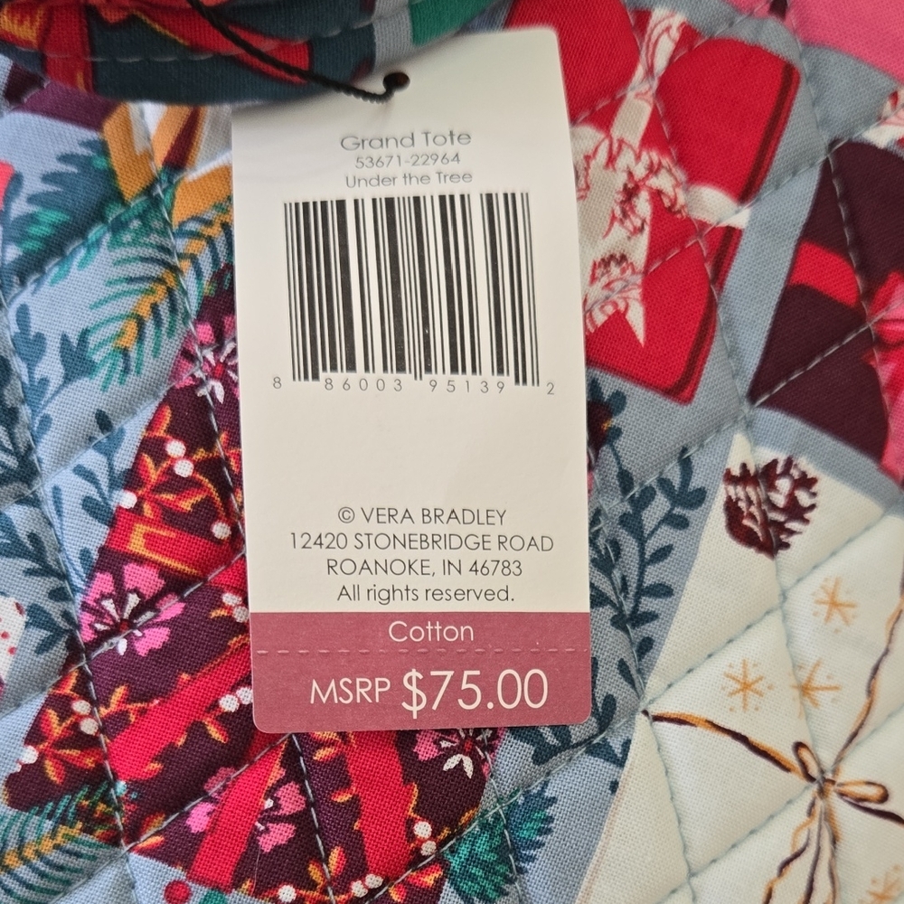 Vera Bradley Grand Tote Under the Tree
